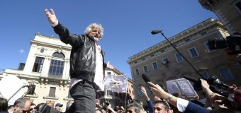 Elezioni europee, Grillo: “Se il M5S vincerà, chiederò a Napolitano di poter avere il governo in mano”