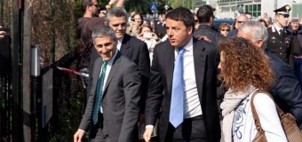 Renzi in visita a Secondigliano: “La lotta alla camorra parte da qui”