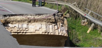 Agrigento, quattro automobilisti feriti per il crollo di un ponte