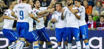 L’Italia di conte vince e convince, Norvegia battuta con gol di Zaza e Bonucci