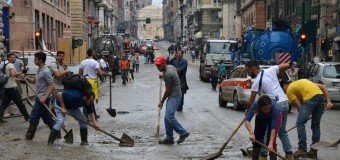 Calamità al nord, Delrio in visita a Genova: “Il patto di stabilità non sarà un problema per i comuni colpiti dalle alluvioni”