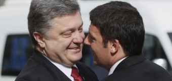 Kiev, Renzi incontra il premier Poroshenko: “Tutti vogliamo il rispetto dell’indipendenza e della sovranità dell’Ucraina”